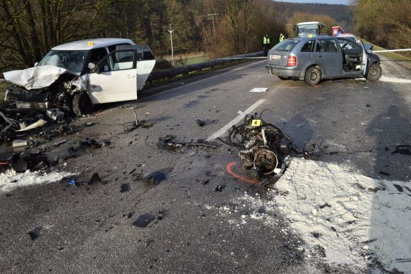 Dopravná nehoda, Radošina, 14.1.2015