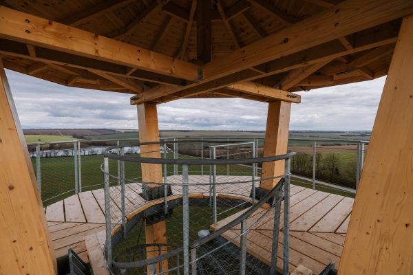 V obci Golianovo neďaleko Nitry otvorili novú rozhľadňu