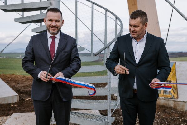V obci Golianovo neďaleko Nitry otvorili novú rozhľadňu