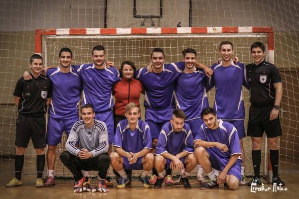 Víťazom nitrianskeho medziuniverzitného futsalového zápasu mužstvo UKF + fotografie