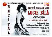 Hodový koncert 2015 Vráble, Recitál Lucie Bílej, 9.10.2015