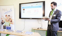 Fakulta prírodných vied na UKF v Nitre otvorila učebňu vybavenú dotykovými technológiami