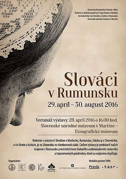UKF v Nitre spolupracuje na výstave Slováci v Rumunsku